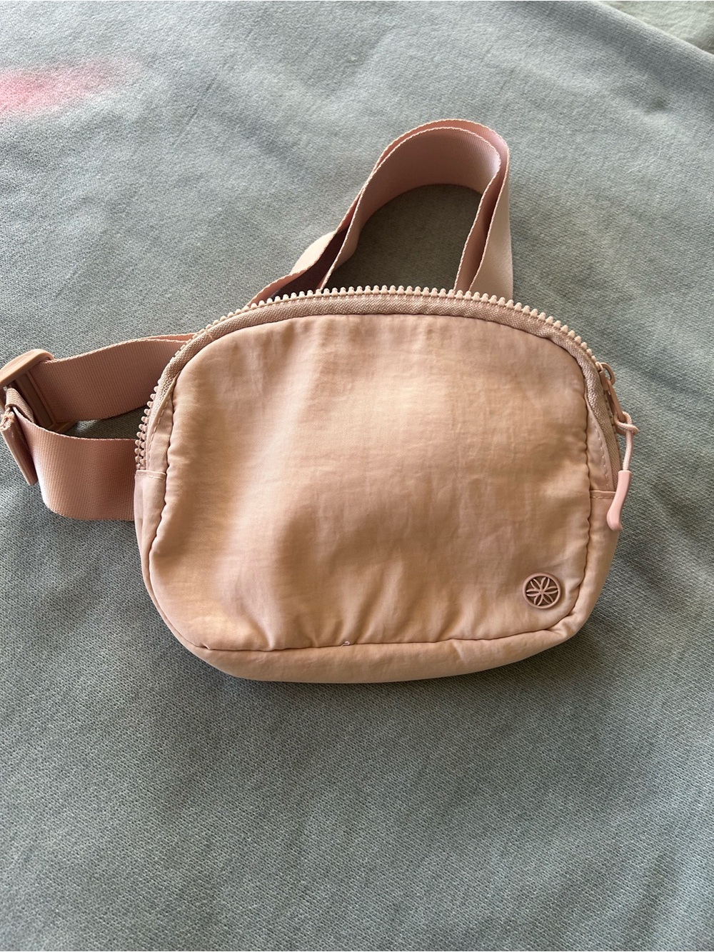 Beige Tan Crossbody Bag - Unbranded